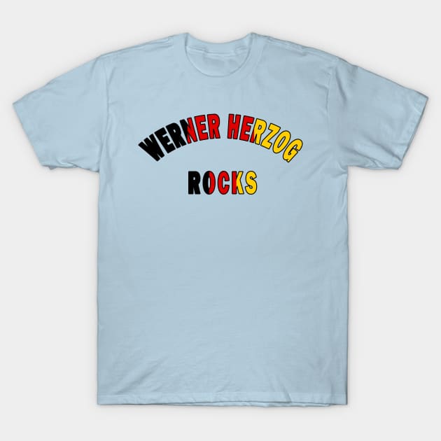 Werner Herzog Rocks T-Shirt by Lyvershop